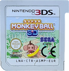 Super Monkey Ball 3D - Cart - Front Image