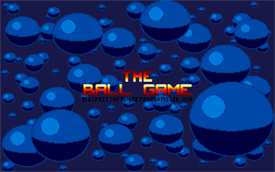 The Ball Game - Screenshot - Game Title Image