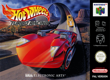 Hot Wheels: Turbo Racing - Box - Front Image