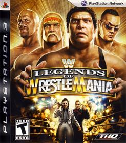 WWE Legends of Wrestlemania - Box - Front Image