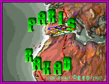 Paris Dakar - Screenshot - Game Title Image