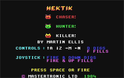 Hektik - Screenshot - Game Title Image