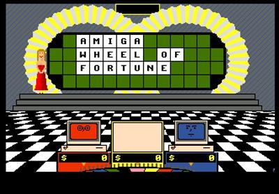 Amiga Wheel Of Fortune - Screenshot - Game Title Image