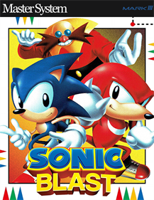 Sonic Blast - Fanart - Box - Front Image