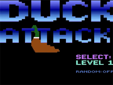 Duck Attack! - Screenshot - Game Select Image