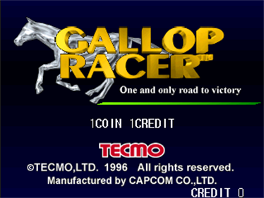 Gallop Racer - Screenshot - Game Title Image