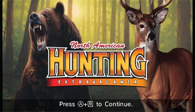 North American Hunting Extravaganza  - Screenshot - Game Title Image