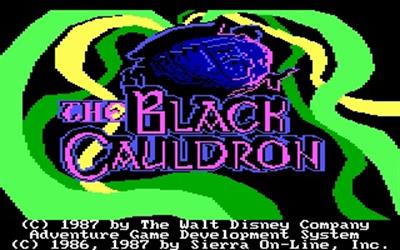 The Black Cauldron - Screenshot - Game Title Image