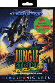 Jungle Strike: The Sequel to Desert Strike - Box - Front - Reconstructed Image