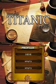 Secrets of the Titanic 1912-2012 - Screenshot - Game Title Image