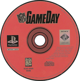 NFL GameDay - Disc Image