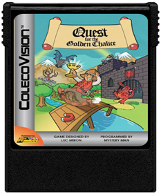 Quest for the Golden Chalice - Cart - Front Image