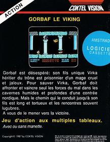 Gorbaf - Box - Back Image