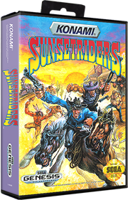 SunsetRiders - Box - 3D Image