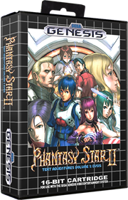 Phantasy Star II Text Adventure Volume 1: Yushis's Adventure - Box - 3D Image