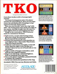 TKO - Box - Back Image