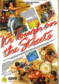 Street Sports Baseball - Advertisement Flyer - Front Image