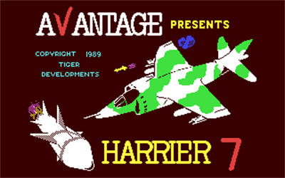 Harrier 7 - Screenshot - Game Title Image