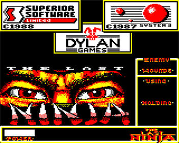 The Last Ninja - Screenshot - Game Title Image