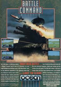 Battle Command - Advertisement Flyer - Front Image