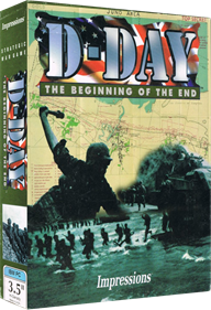 D-Day: The Beginning of the End - Box - 3D Image
