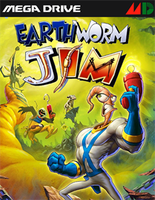 Earthworm Jim - Fanart - Box - Front Image