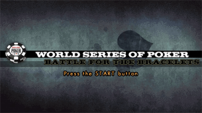 World Series of Poker 2008: Battle for the Bracelets - Screenshot - Game Title Image