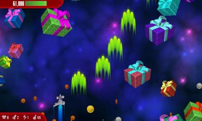 Chicken Invaders: Revenge of the Yolk: Christmas Edition - Screenshot - Gameplay Image