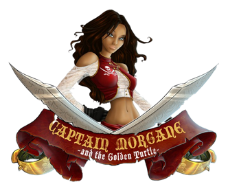 Captain Morgane and the Golden Turtle - Clear Logo Image