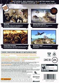 Battlefield: Bad Company 2: Ultimate Edition - Box - Back Image