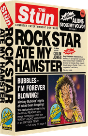 Rock Star Ate My Hamster - Box - 3D Image