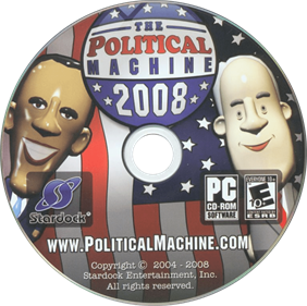 The Political Machine 2008 - Disc Image