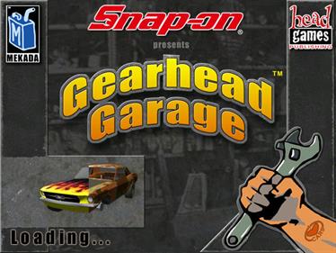 Snap-on presents Gearhead Garage: The Virtual Mechanic - Screenshot - Game Title Image