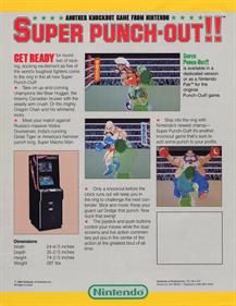 Super Punch-Out!! - Advertisement Flyer - Back Image