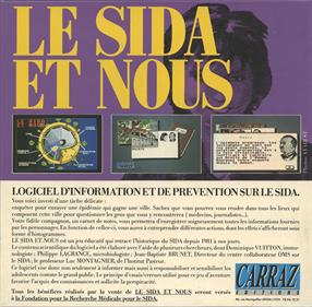 Le SIDA et nous - Box - Back Image