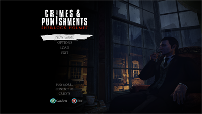 Sherlock Holmes: Crimes & Punishments - Screenshot - Game Title Image
