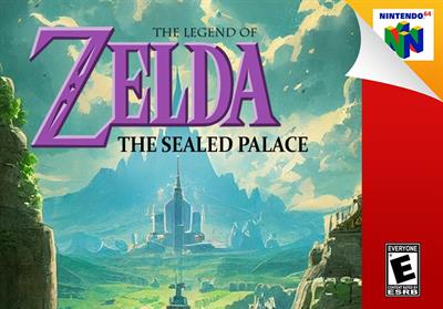 The Legend of Zelda: The Sealed Palace - Fanart - Box - Front Image