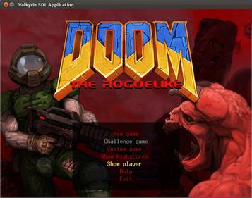Doom, the Roguelike - Screenshot - Game Title Image