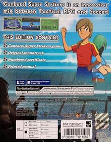 Ganbare! Super Strikers - Box - Back Image