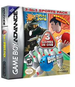 Majesco's Sports Pack - Box - 3D Image