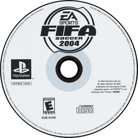FIFA Soccer 2004 - Disc Image