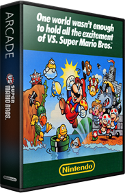 Vs. Super Mario Bros. - Box - 3D Image