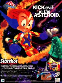 Starshot: Space Circus Fever - Advertisement Flyer - Front Image