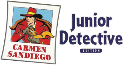 Carmen Sandiego: Junior Detective Edition - Clear Logo Image