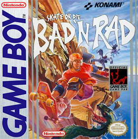 Skate or Die: Bad 'N Rad - Box - Front Image