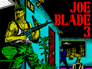 Joe Blade III  - Screenshot - Game Title Image