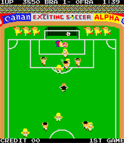 Exciting Soccer - Screenshot - Gameplay Image