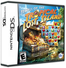 Jewels of the Tropical Lost Island - Box - 3D Image