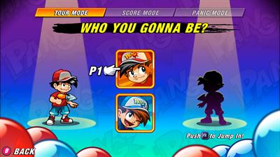 Pang Adventures - Screenshot - Game Select