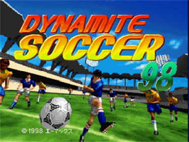 Dynamite Soccer 98 - Screenshot - Game Title Image